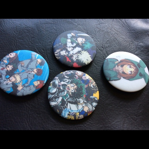 Anime My Hero Academia Button Pin /Bundle. - Picture 4 of 10